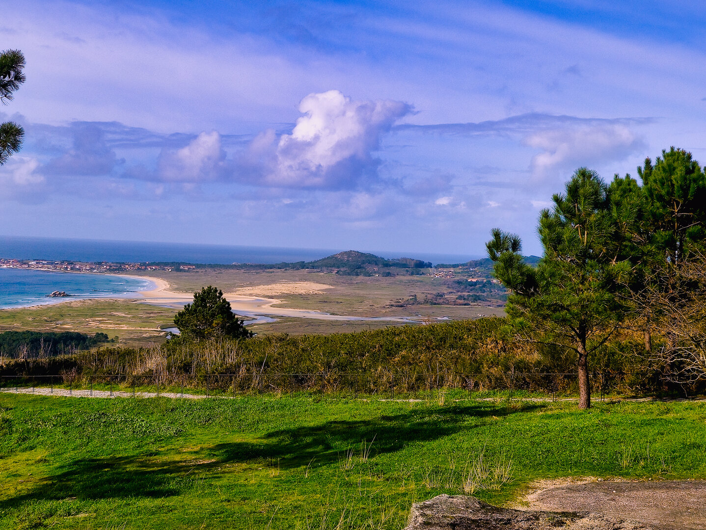 Vista desde el mirador de A Pedra da Ra